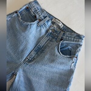 Abercrombie & Fitch Light Blue Straight Leg Jeans